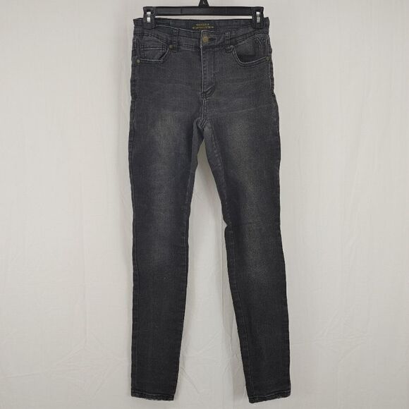 Versace V1969 Italia Abbigliamento Sportivo SRL Jean Skinny Black 28 Mid Rise.W - Picture 1 of 7